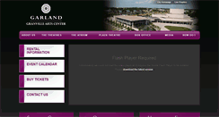 Desktop Screenshot of garlandarts.com